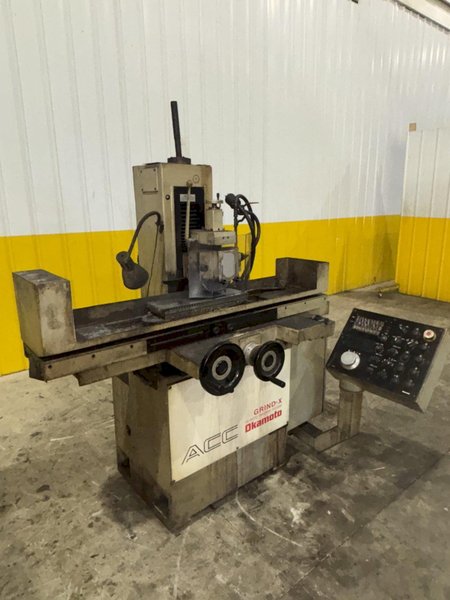 6&quot; X 18&quot; OKAMOTO MODEL # 6.18DX3 AUTOMATIC 3 AXIS HYDRAULIC HORIZONTAL SURFACE GRINDER: YOBRO #23848