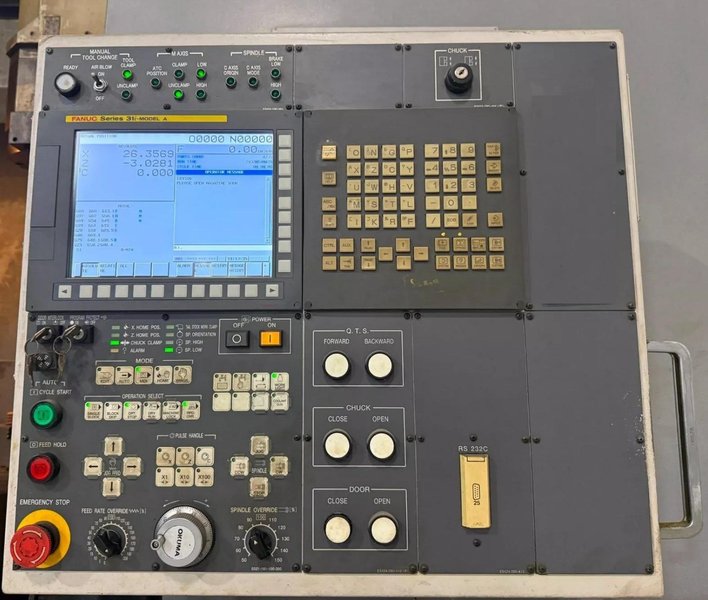 Okuma VTM-100 CNC Vertical Turning Center – Live Tool C Axis VTL