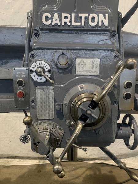 5&#039; X 11&quot; CARLTON 1A RADIAL ARM DRILL. STOCK # 1273223
