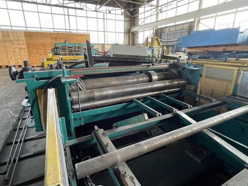 60" x 0.064" x 20,000 LB IOWA PRECISION SLEAR-1 SLITTING &amp; CUT-TO-LENTH LINE: STOCK 17023