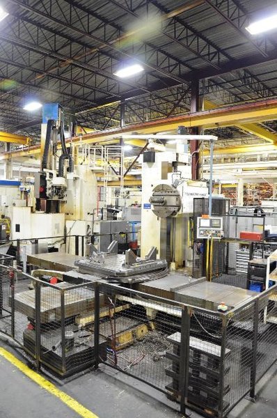 K&amp;R KHT130L 5.11” 4-Axis CNC Table Type Horizontal Boring Mill  - Reconditioned 2017