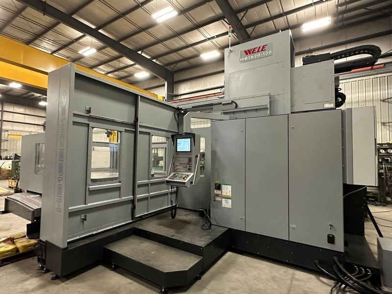 WELE 5.12&quot; CNC HORIZONTAL TABLE TYPE BORING MILL with Fanuc Control Brand New