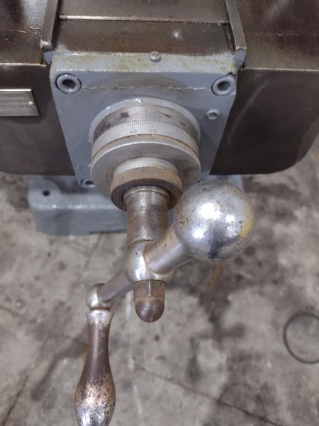 2 HP ALLIANT MODEL 100-1520 RAM TYPE VERTICAL MILL: STOCK #10353