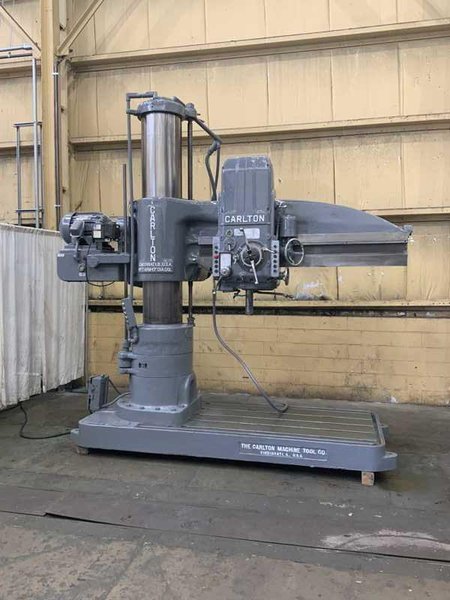 6&#039; X 17&quot; CARLTON MODEL #3-A RADIAL ARM DRILL: STOCK #22070
