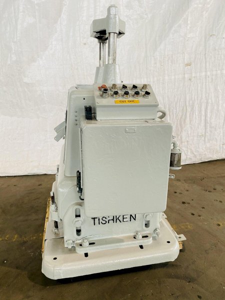 18 TON X 2" TISHKEN CO-6-HWA 2 POST CUT OFF PRESS. STOCK # 0203920