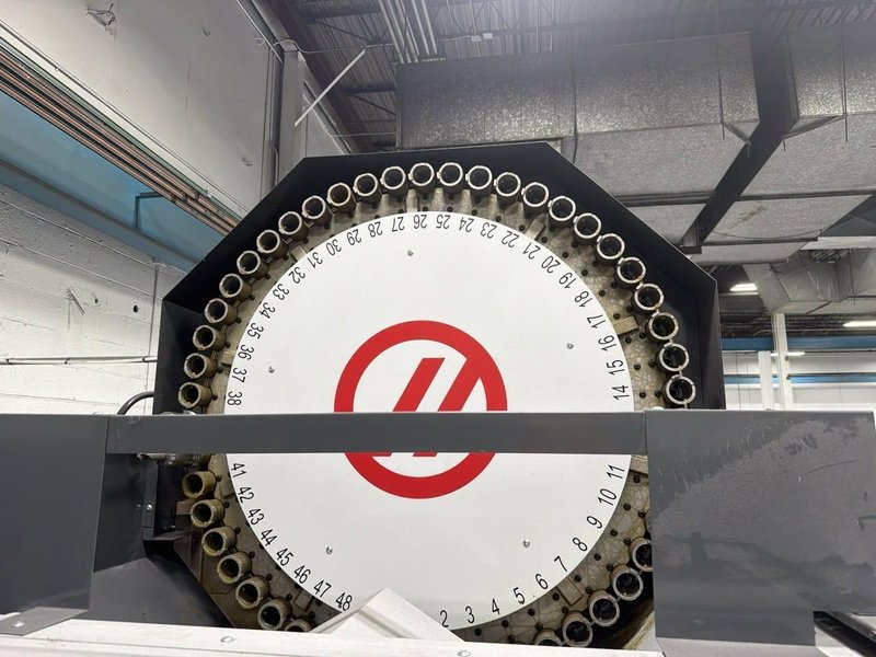Haas VF-3 VMC, 2021 – TR-210 5th Axis, 50 ATC, WIPS, HSM, 15K RPM, Chip Auger