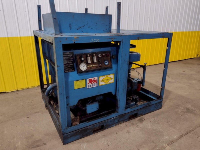 LEROI MODEL #B50SS AIRMATIC AIR COMPRESSOR: STOCK #19590