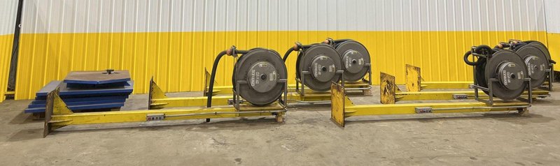 40 HP x 4 STATION CLEAN AIR TECHNOLOGIES / EUROVAC INDUSTRIAL TRANSIT &amp; BUS CENTRAL VACUUM SYSTEM: STOCK #19901