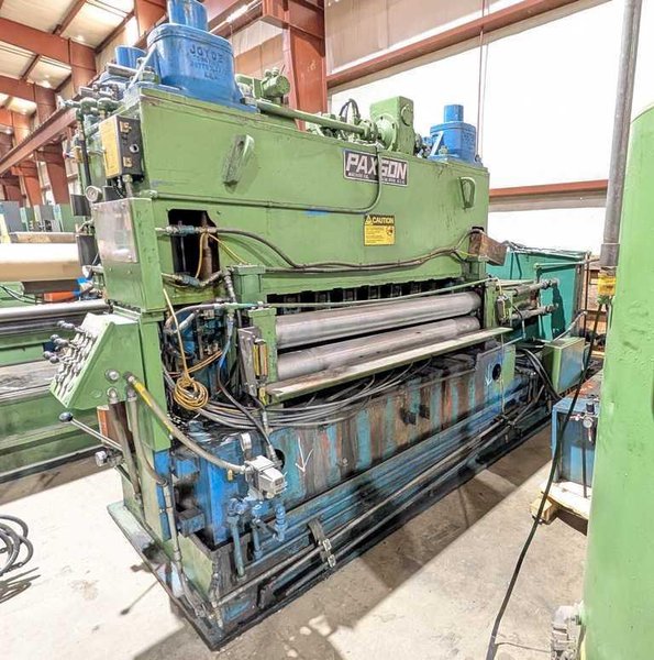 60" x 0.125" x 40,000# Paxson Cut To Length Line STOCK# 4233