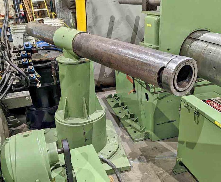 24" x 4.12" x 6,000# Ruesch Slitting Line STOCK# 4244