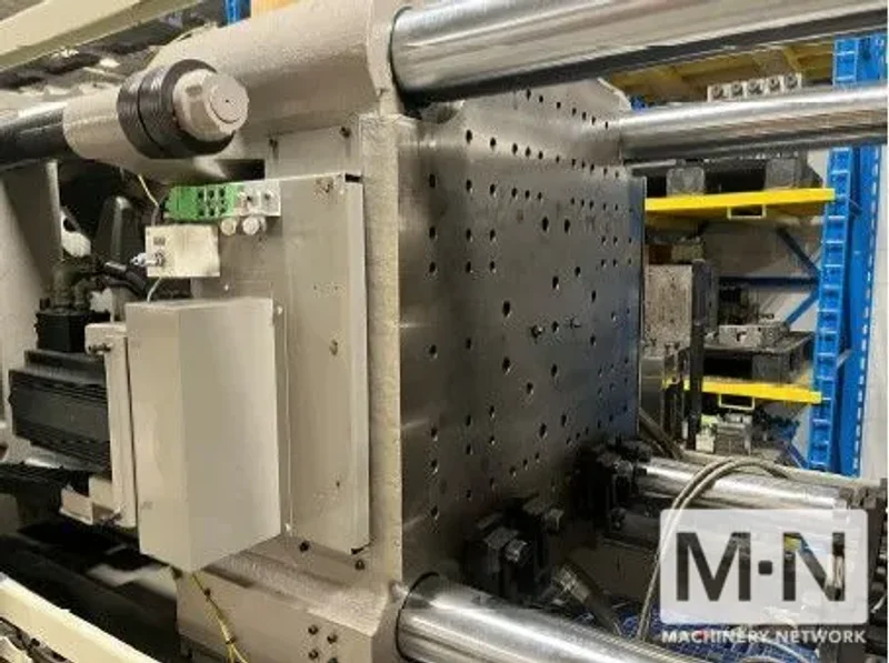 310 TON 10.5 OZ TOSHIBA MODEL EC310NIIV30-8Y INJECTION MOLDING MACHINE MFG 2009