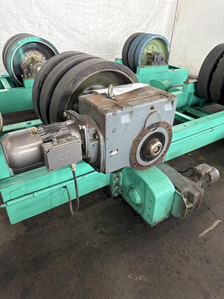 120 TON ARONSON TANK TURNING ROLL SET. STOCK # 0343325
