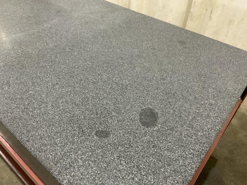 72" X 36" COLLINS MICROFLAT GRANITE SURFACE PLATE: STOCK #81076