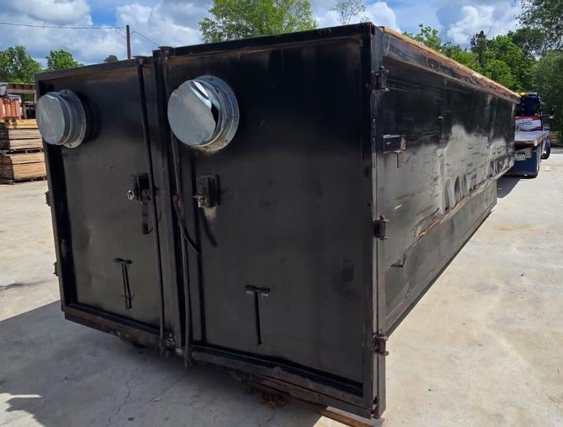 Texas Pride 30 Yard Roll-Off Open Top Containers, 2021  – 20′ Heavy-Duty Steel Cans, Double Barn Doors (3)