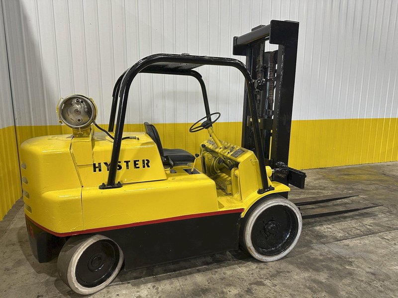 15,000 LBS HYSTER MODEL S150A LP GAS RIGGERS TYPE FORKLIFT: STOCK #22005