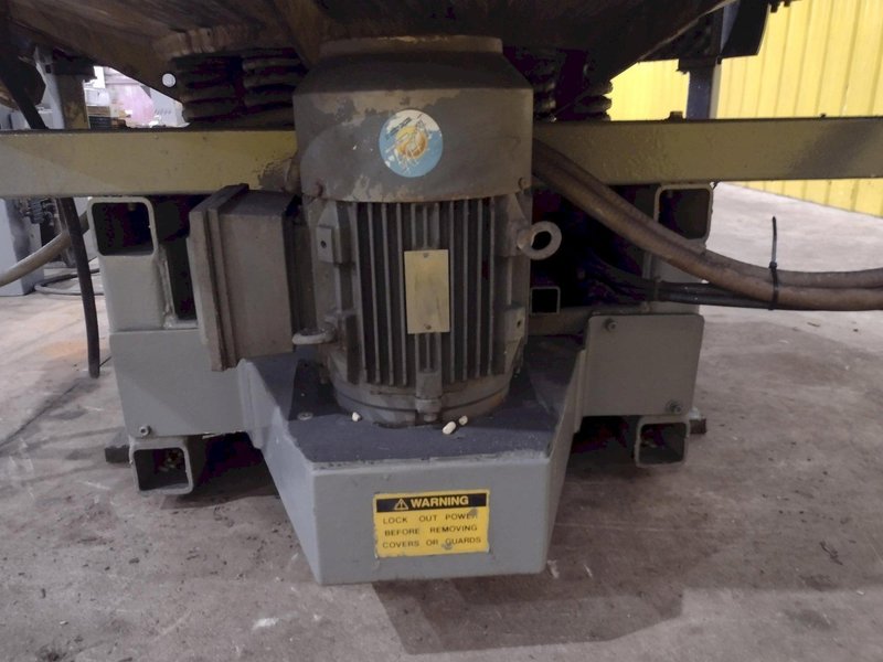 7.6 CU FT ALMCO MODEL #OR-9VLR ROTARY VIBRATORY FINISHER &amp; DEBURRER: YOBRO #25014