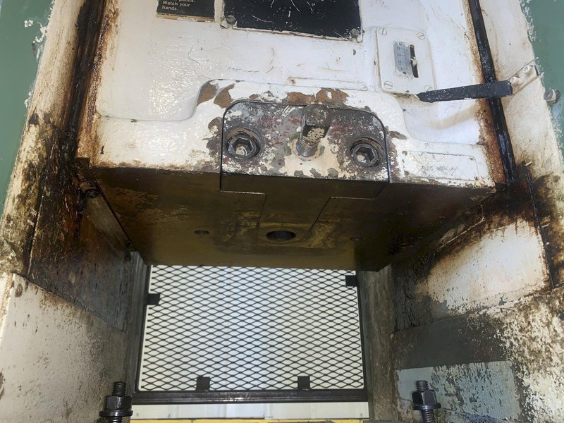 160 TON KOMATSU MAYPRESS MODEL #MKN-160 KNUCKLE JOINT FORGING PRESS: STOCK #13045