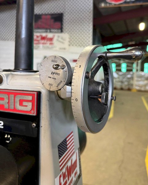 6" x 12" Harig Surface Grinder No. 612, Hand, Chuck, 1.5 HP, Nice