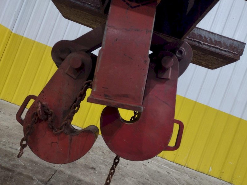 25 TON (50,000 LBS) CLAMP-CO MODEL #NS25 BEAM LIFTING CLAMP: YOBRO #24843