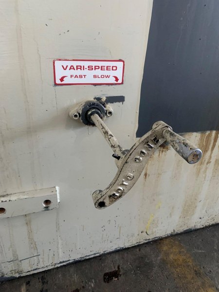 24" X .25" COE MODEL CPPS-PO-400-24 POWERED 7 ROLL COIL STRAIGHTENER: STOCK 18353