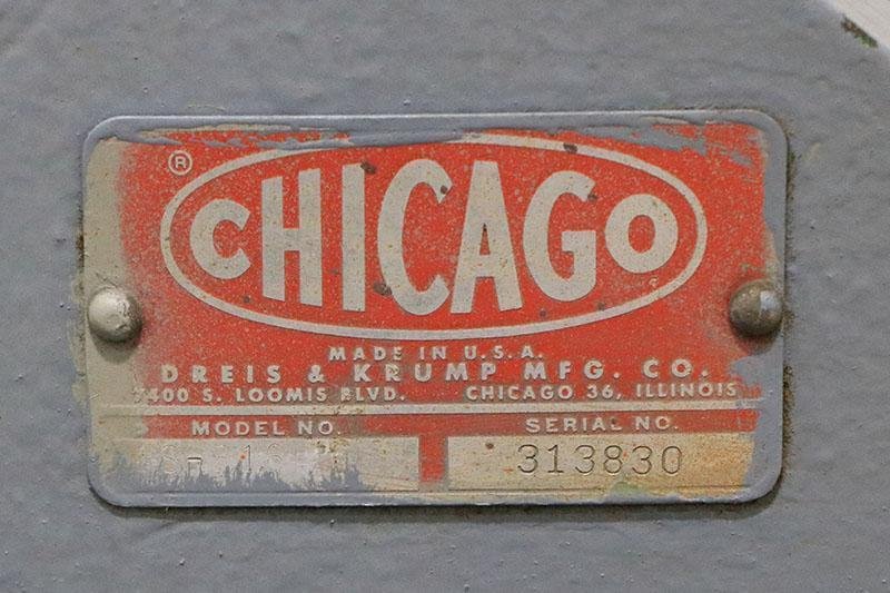 16 Ga x 8 ft Chicago Hand Brake Model S-816