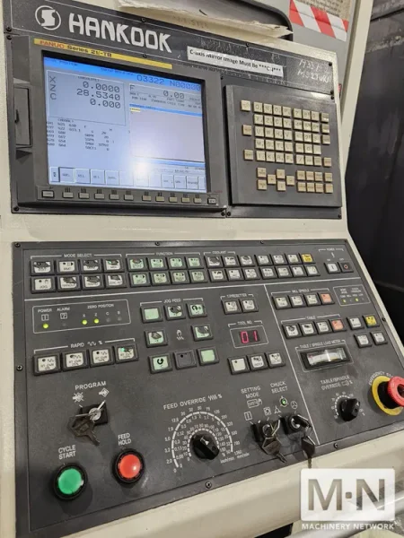 Reduced Pricing: Hankook VTC-85R-MC CNC 3-Axis Vertical Boring Mill, 2010 w/ Live Milling