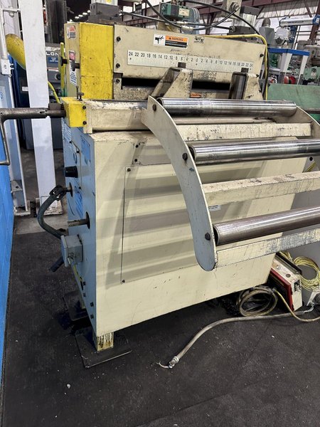 24" X .110"  CHS SERVO FEEDER: STOCK #77436
