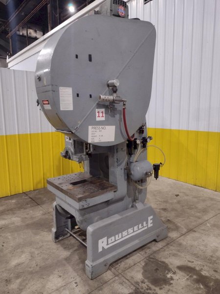 60 TON ROUSSELLE MODEL #6A OBI PRESS, 4" STROKE: YOBRO #22527