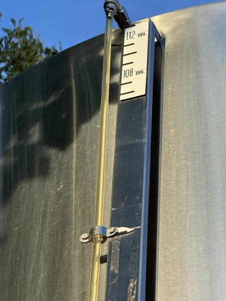 3,100 Gallon/100 BBLJV Northwest Stainless Steel Cold Liquor Tank