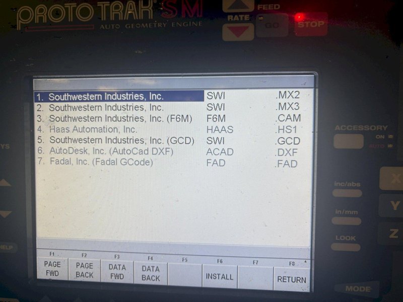 1998 Southwestern Industries TRAK DPM 3-Axis CNC Bed Mill | 40-Taper, Power Drawbar, ProtoTRAK SM