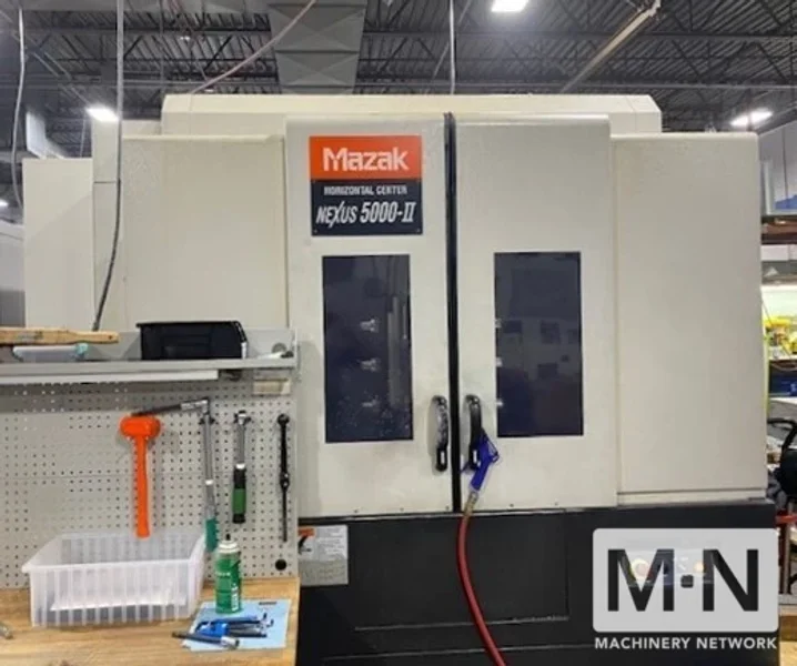Mazak Nexus HCN-5000II CNC Horizontal Machining Center, 2006 - New Spindle 2023
