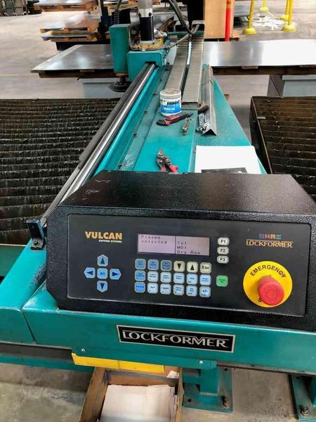 5′ x 20′ Lockformer Vulcan 2900 CNC Plasma Table, 1998 – Hypertherm Powermax 65