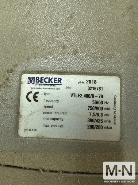 Komo VR-510 MACH II CNC Router, 2001