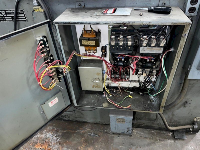 20,000 lbs. x 72 inch USED COE PRESS EQUIPMENT COIL CRADLE STRAIGHTENER FOR SALE, MODEL# CPCC-20072