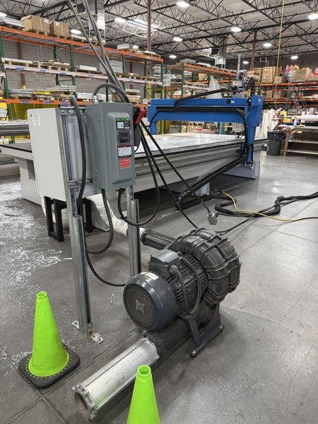 ShopSabre IS-612 CNC Router, 2024 – 25HP FPZ Vacuum System