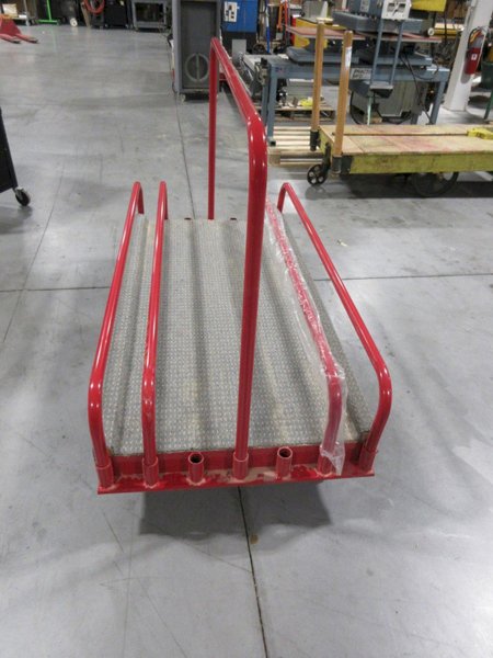 Rolling Panel Cart with Adjustable Dividers- Auction Item