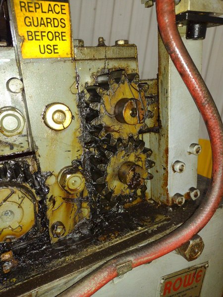 40" WIDE ROWE B-40 POWERED STRAIGHTENER: YOBRO #24886