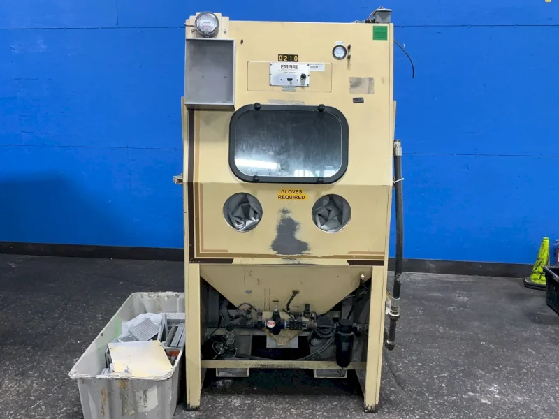 EMPIRE 35” X 41” X 47” ABRASIVE BEAD BLAST MACHINE  -  PF-3642