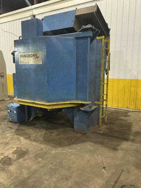 72” TABLE PANGBORN MODEL 6LK-7 ROTOBLAST SHOT BLAST MACHINE: YOBRO #25134