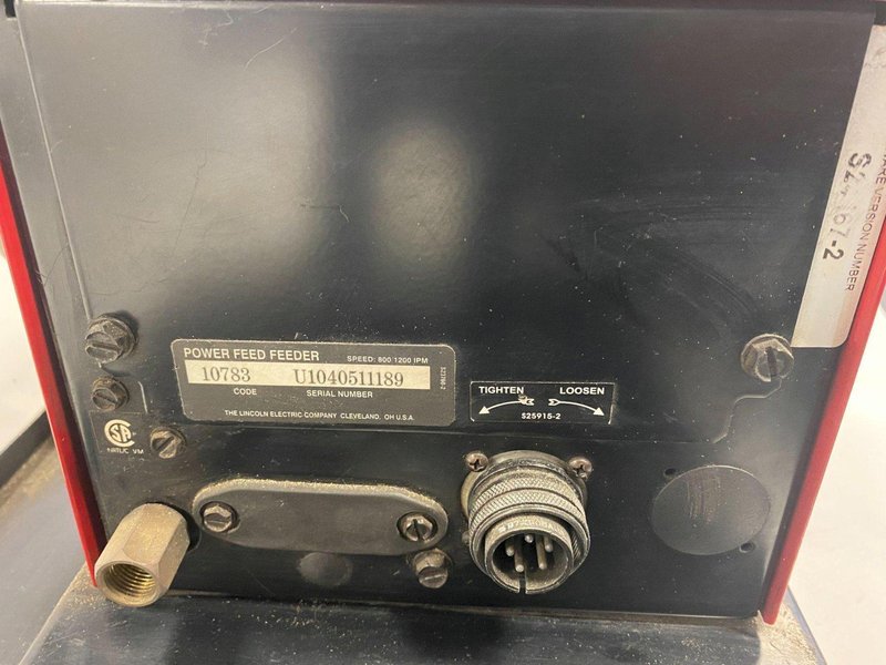 Lincoln Electric POWER FEED FEEDER WIRE FEEDER CODE 10783 USED