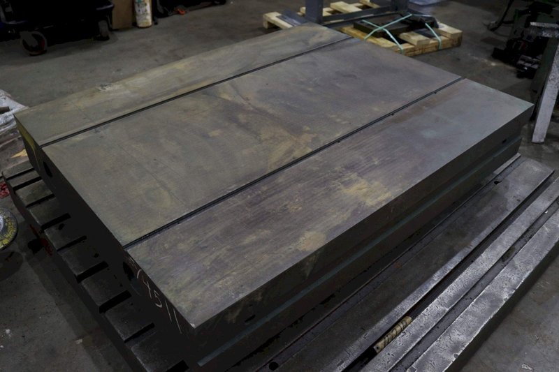 48&#039; X 60&#039; X 8-3/4&#039; CAST IRON LAYOUT PLATE:   STOCK #4511