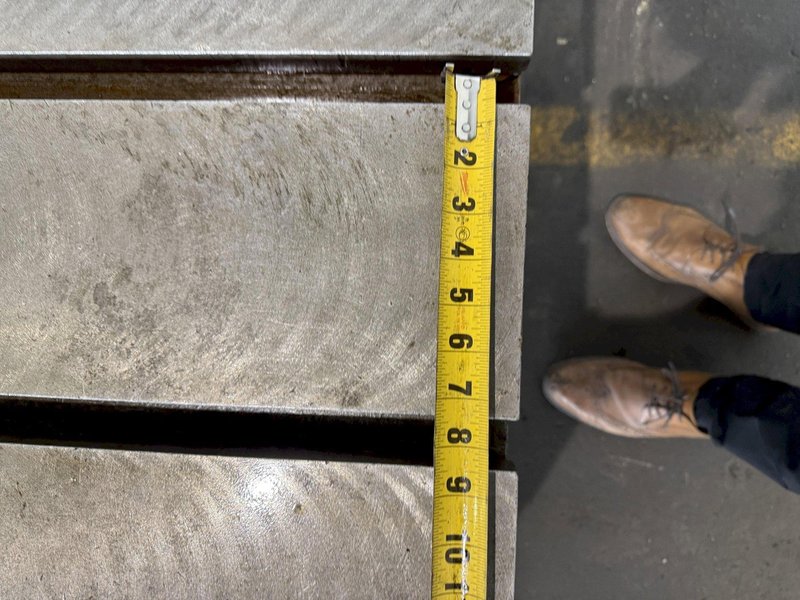 84&quot; X 60&quot; STONE CO ROTARY TABLE. STOCK # 1120524