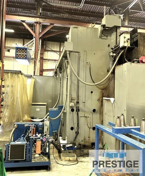 Bullard Dynatape 66&quot; CNC vertical Boring Mill w/ Fanuc 18i-T