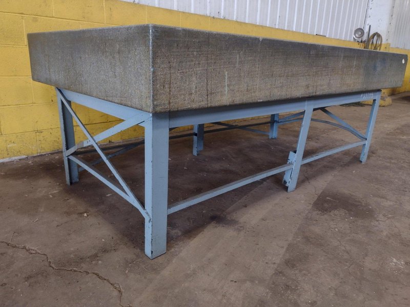 8&#039; X 4&#039; X 10&quot; CHALLENGE PRECISION LAYOUT INSPECTION GRANITE TABLE: STOCK #23798