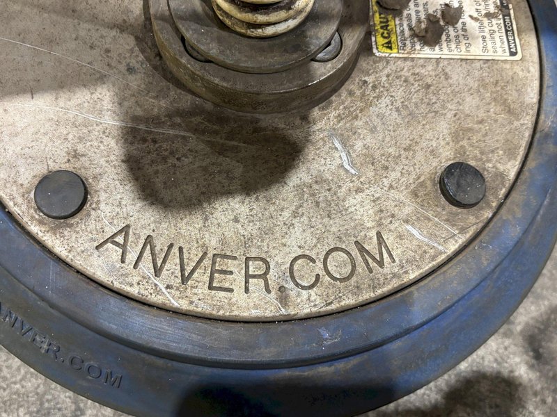 8,000 LBS X 60&#039; X 8&#039; ANVER MODEL  82001216 (E800M16-642A-8/53) VACUUM SHEET LIFTER, 2015: STOCK 22458