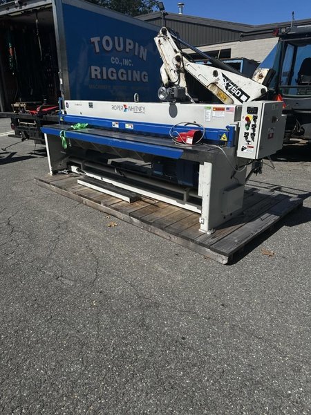 14 Gauge x 10′ Roper Whitney 10M14FCS Mechanical Sheet Metal Shear, 2023 – Precision Power Shear