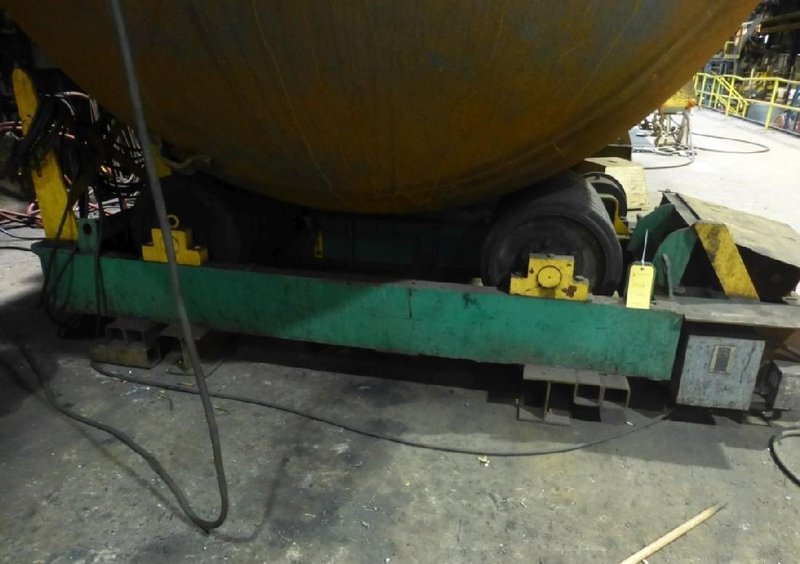 120 TON PANDJIRIS MODEL #PR-240 WELDING TANK TURNING ROLLS, 60 TON DRIVE &amp; 60 TON IDLER: STOCK #13370