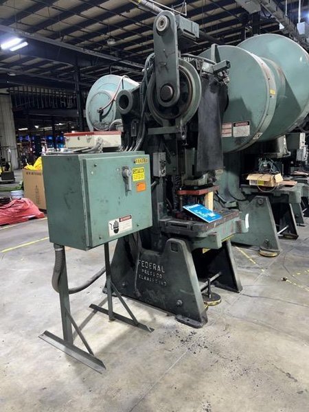 60 Ton Federal Single Crank Flywheel OBI Press