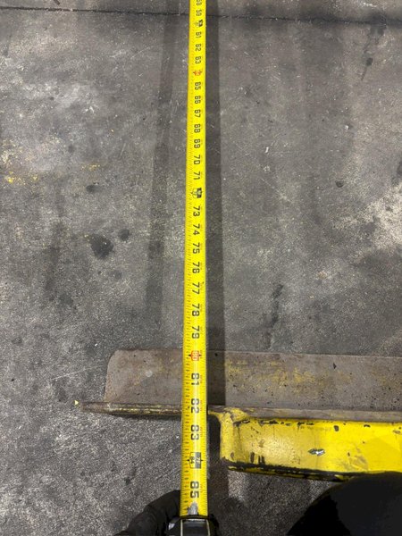 10,000 LBS x 24&quot; TO 80&quot; WIDE CALDWELL MODEL MODEL #TSL-10-72-24-16 CRANE SHEET LIFTER 2005: YOBRO #24529