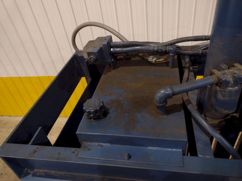 60" x 30" JV CRAM-A-LOT MODEL #60 DOWNSTROKE CARDBOARD VERTICAL BALER: STOCK #23602